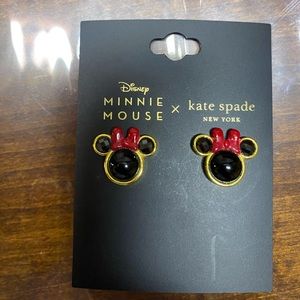 NWT Kate Spade Disney Minnie Mouse Earrings